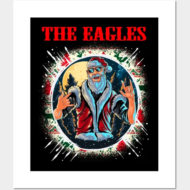 THE EAGLES BAND XMAS Wall Art by a.rialrizal